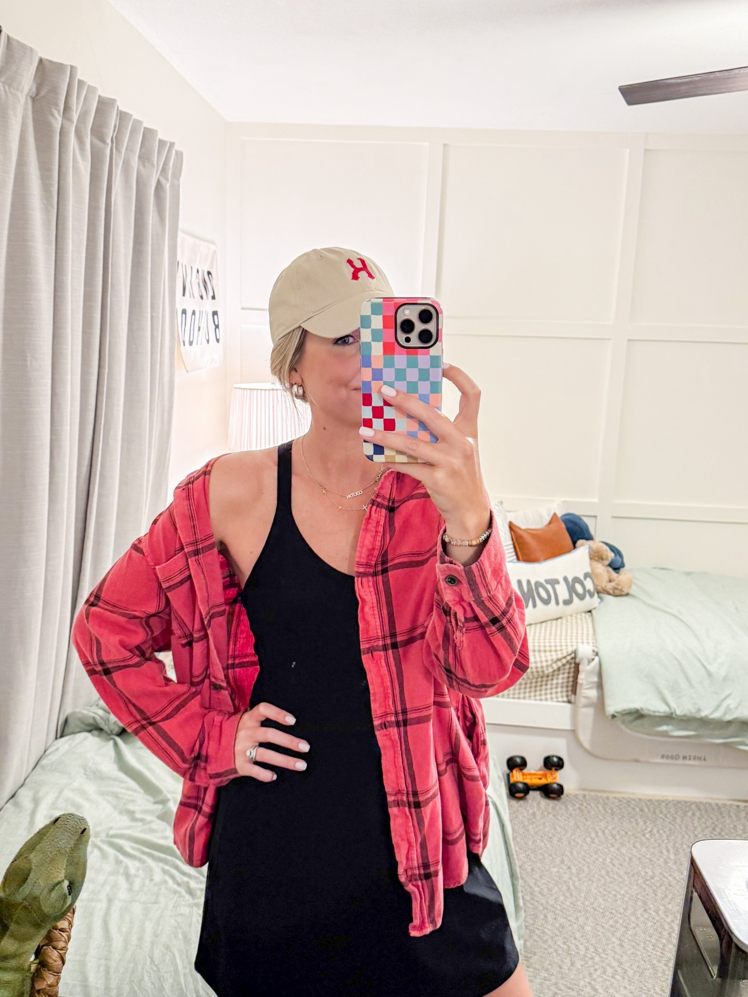 It’s giving Saturday morning coffee & park (with a subtle hint of KU game day) ☕️❤️💙

Hat is smathers & Branson and flannel is last year Target - linking similar!

#LTKFamily #LTKSeasonal