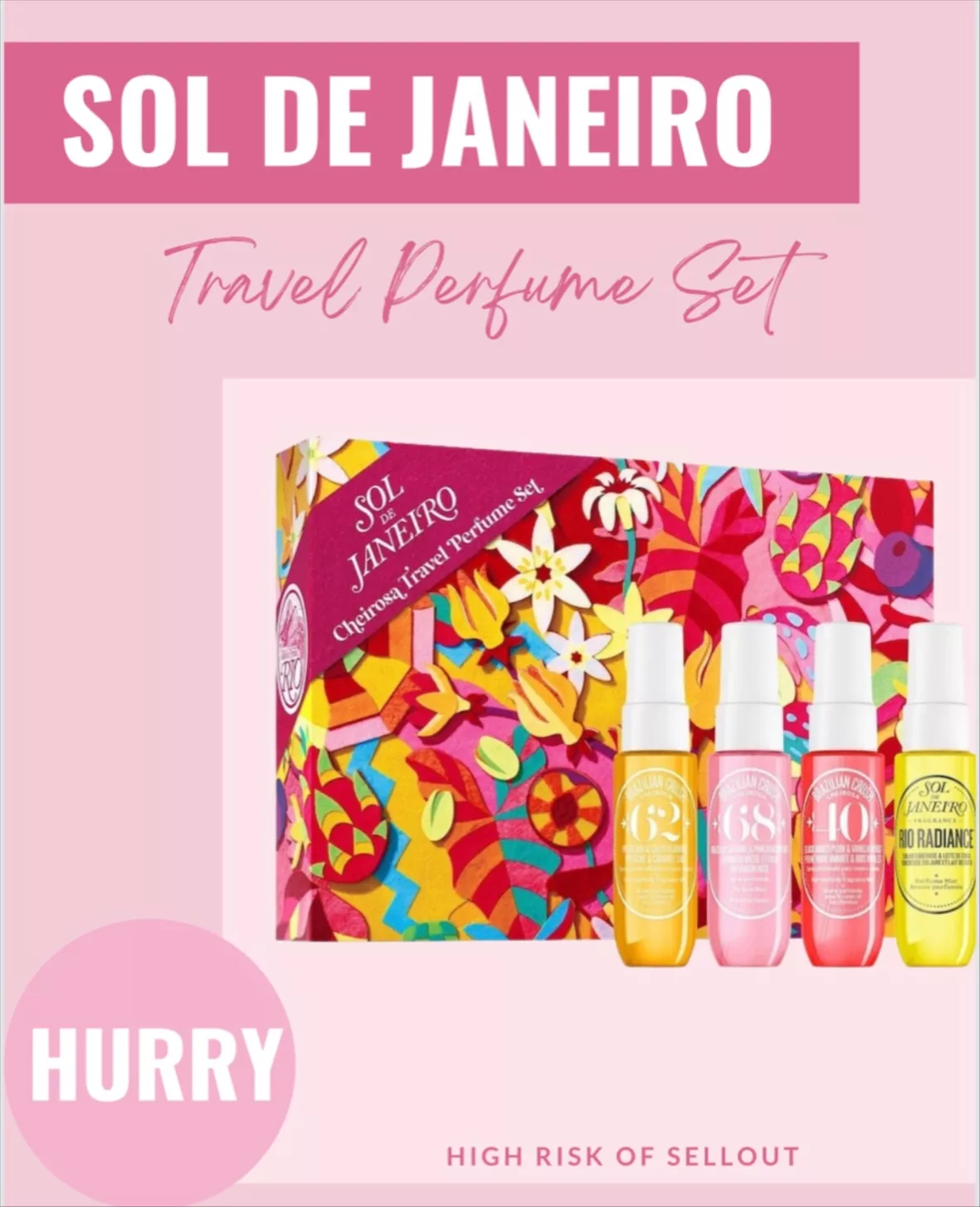 Sol de Janeiro Cheirosa Travel Perfume Set