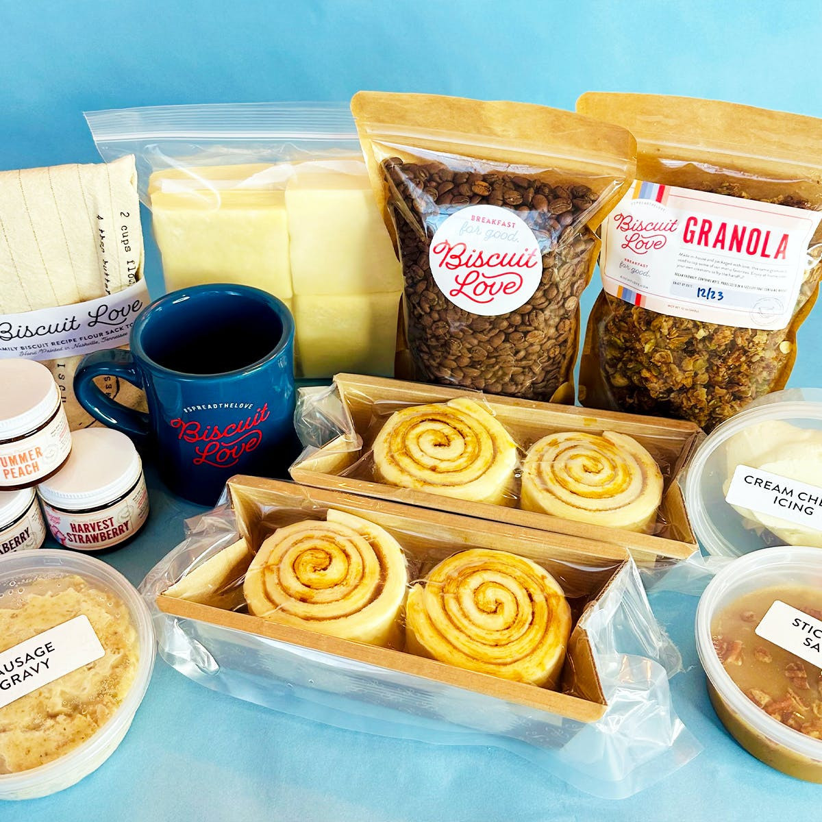 “Taste of Biscuit Love” Brunch Gift Box for 8 by Biscuit Love | Goldbelly | Goldbelly
