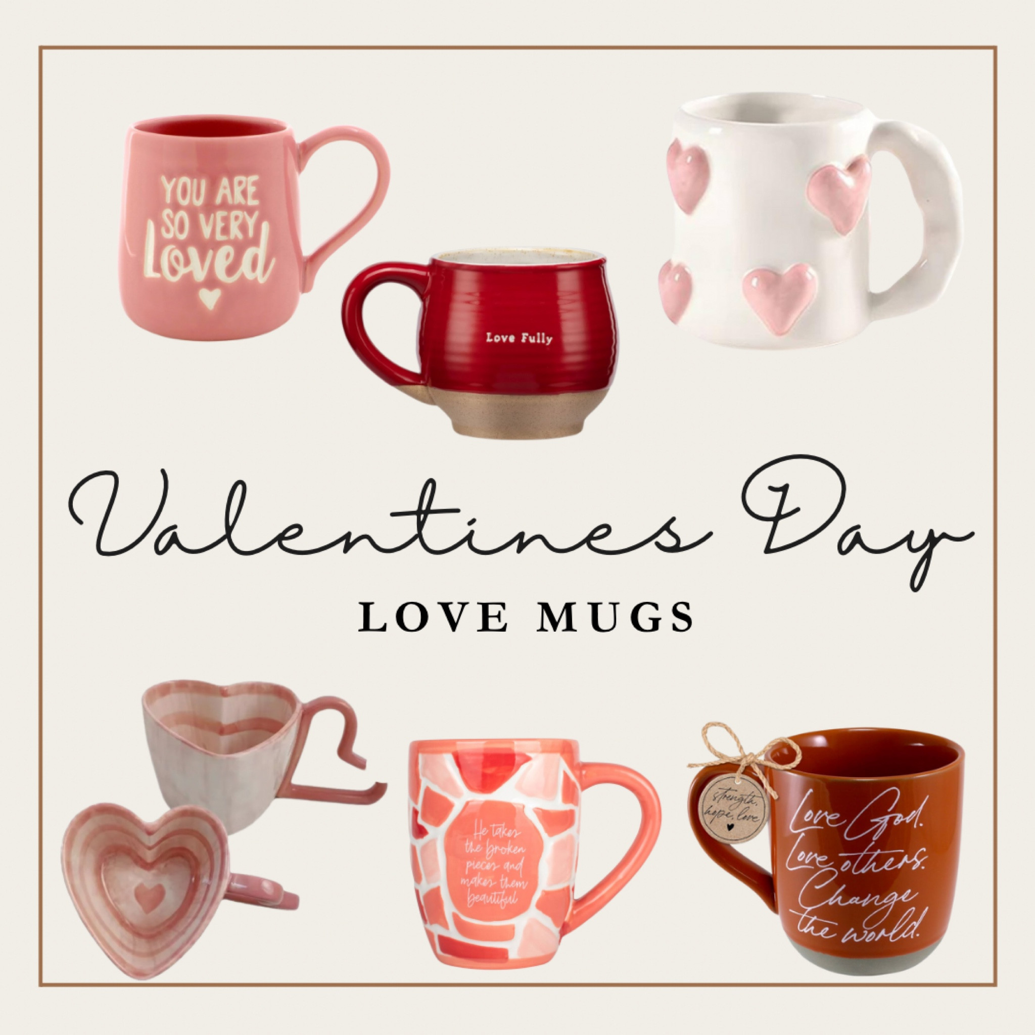 A hug in a mug! A perfect way to send a message of love and make you feel all warms and cozy inside! 

#LTKHome #LTKMostLoved #LTKGiftGuide
