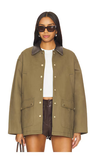 Cassidy Jacket in Army | Revolve Clothing (Global)