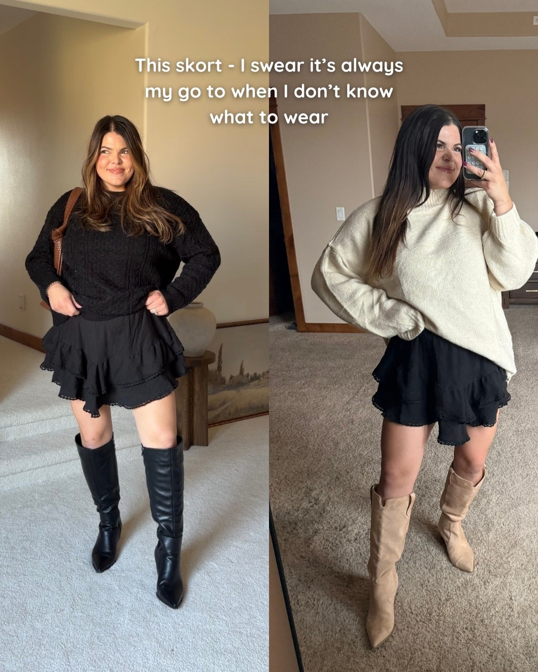 Best skirt from Amazon!! I wear xl

Thanksgiving outfit, holiday outfit.c Christmas outfits country concert, midsize mom style 