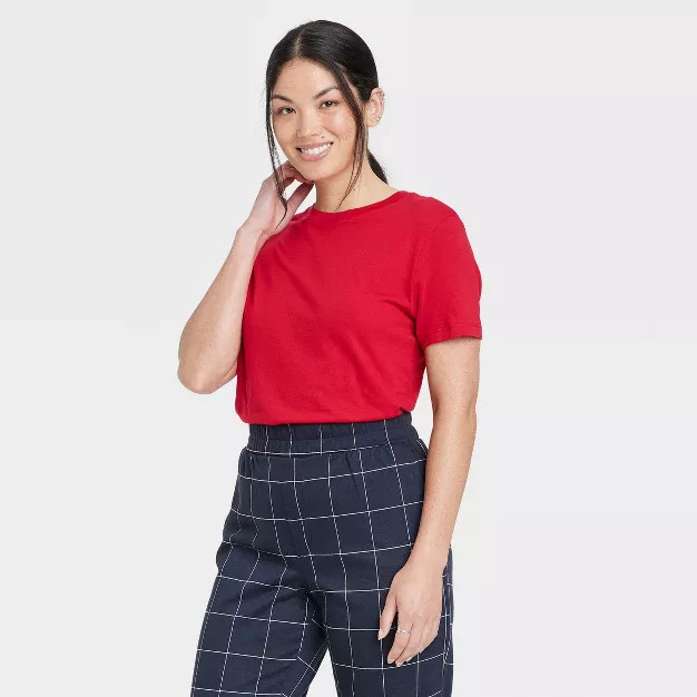 Women's Short Sleeve Casual Fit T-Shirt - A New Day™ | Target