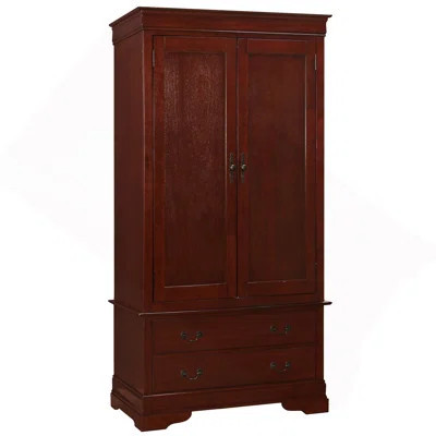Elegant Wood Armoire | Wayfair North America