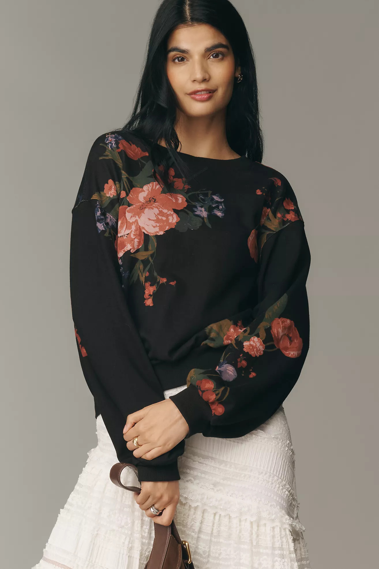 The Niki Bubble Sweatshirt by Pilcro | Anthropologie (US)