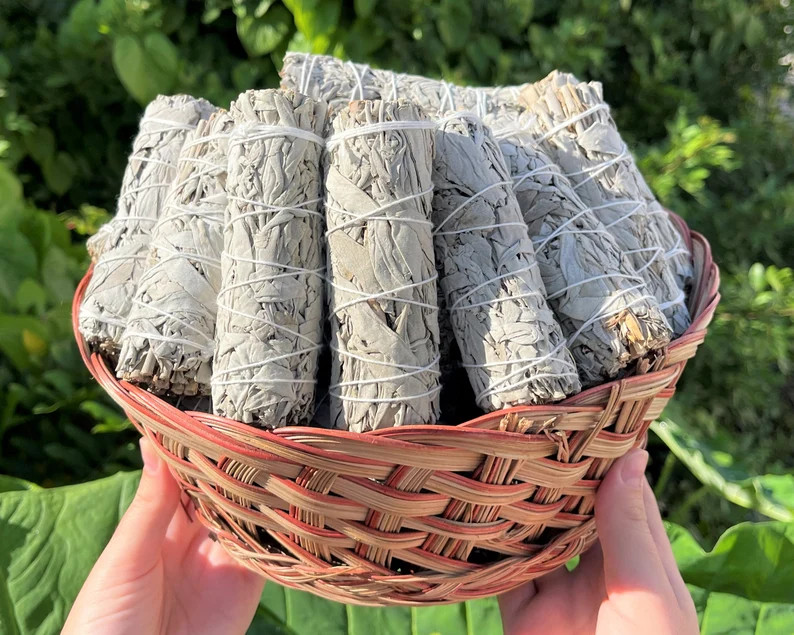 White Sage Smudge Wholesale Bulk Bundles: Choose 1, 2, 3, 5, 10, 20, 50, or 100 Sticks 4 White Sa... | Etsy (US)