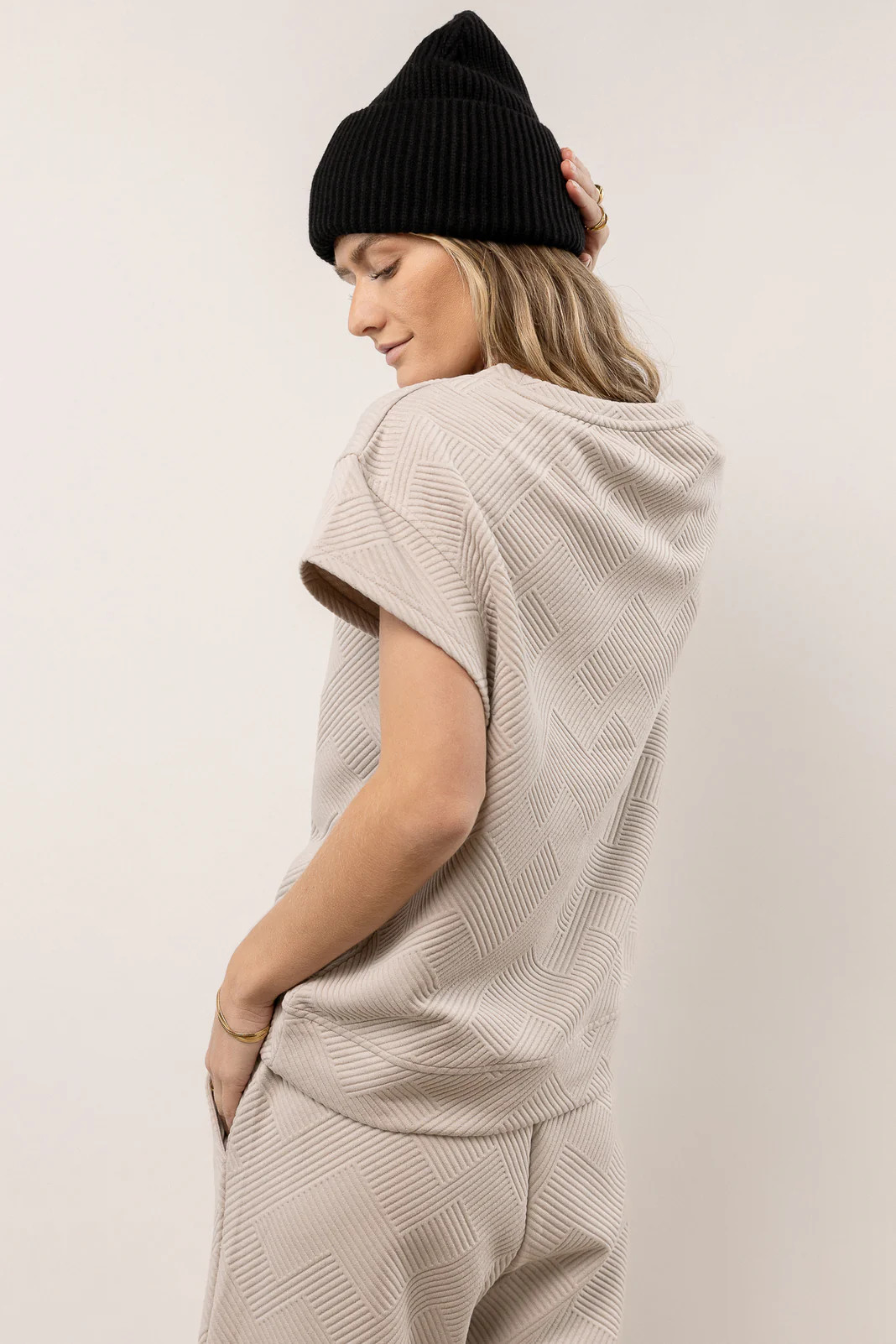 Sonia Top in Taupe | Böhme US