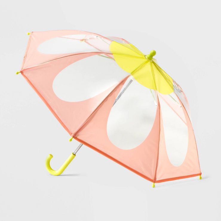 Toddler Girls' Floral Stick Umbrella - Cat & Jack™ Pink | Target