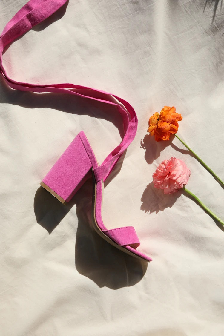 Alta Orchid Suede Lace-Up Heels | Lulus (US)