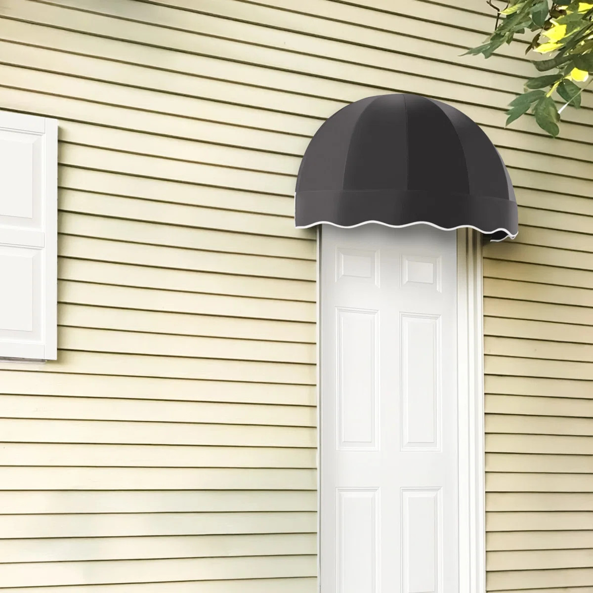 Awntech Bostonian Acrylic Fabric Fixed Awning | Wayfair North America