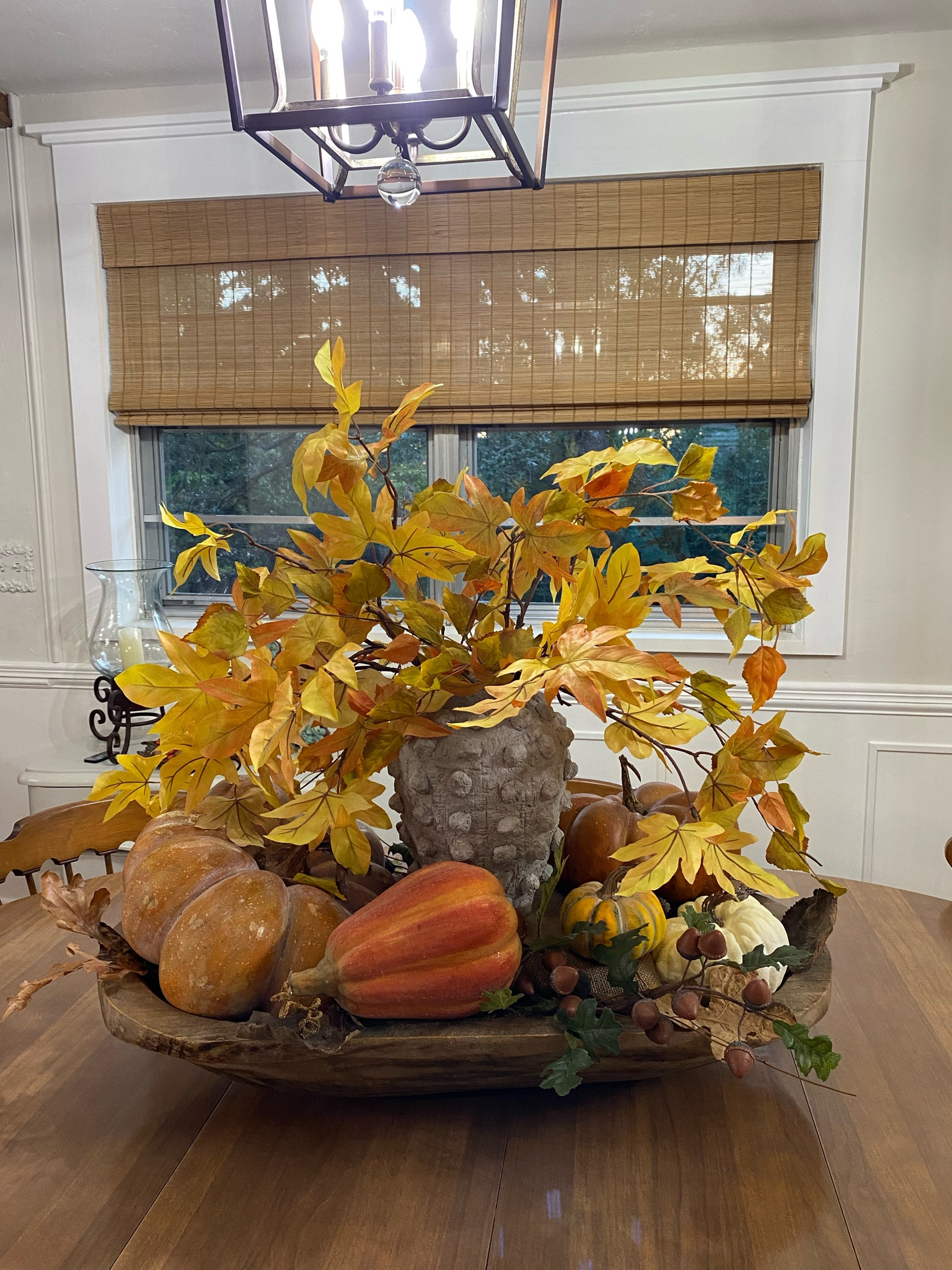 Fall centerpiece 🍁.  More on this look on our YouTube channel.  

#LTKSeasonal #LTKhome #LTKstyletip