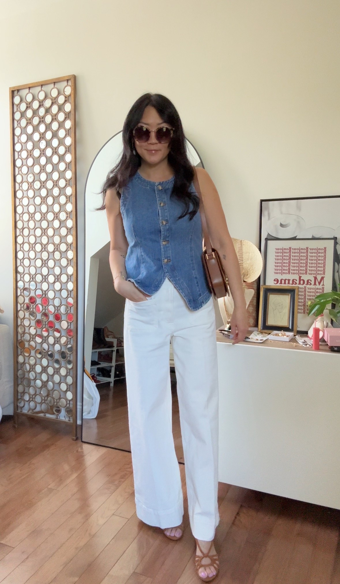 This top was in heavy rotation last spring and summer and you can bet it’ll be back in rotation as soon as the weather gets warmer. I love it paired with these white jeans, which fit incredibly well and are just $35! 

#LTKFindsUnder50 #LTKStyleTip