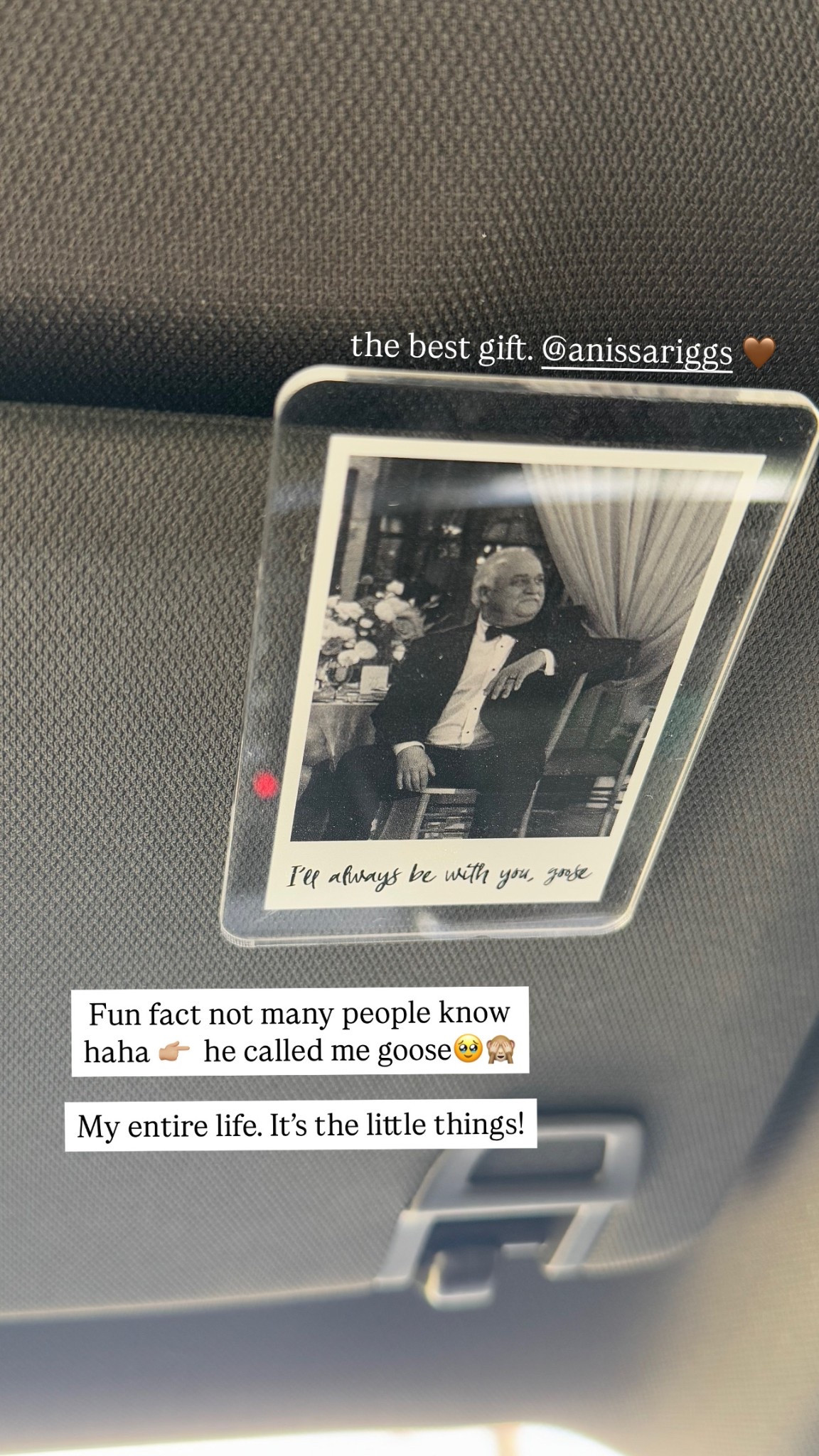 The best daily reminder & little piece of my dad w/ me when I drive🖤🪽



#LTKGiftGuide #LTKFindsUnder50 #LTKFamily