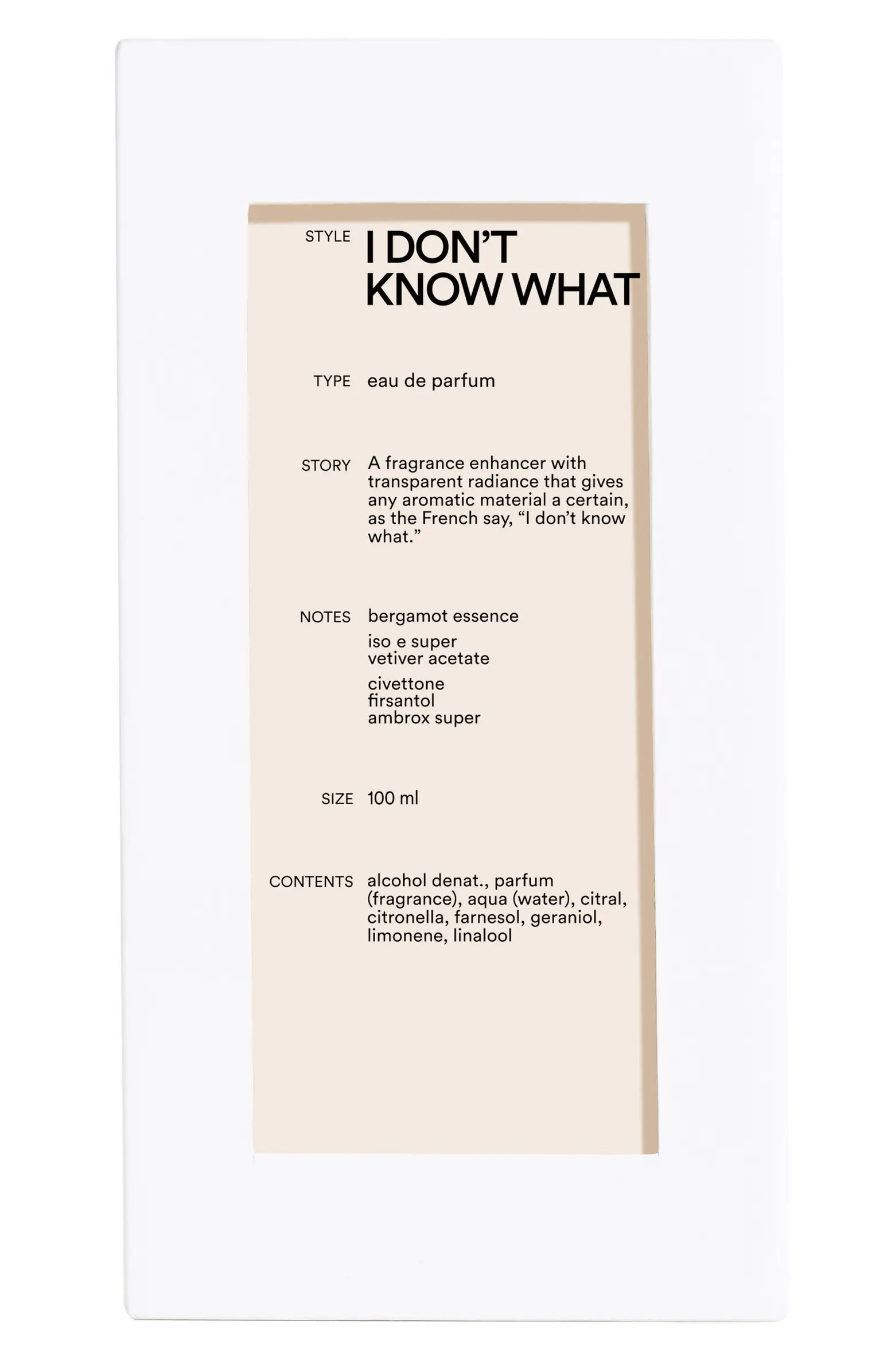 I Don't Know What Fragrance Enhancer | Nordstrom