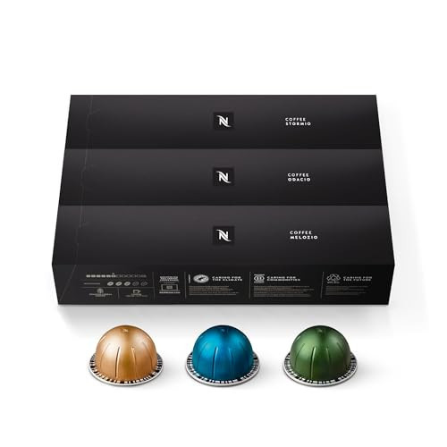 Nespresso Capsules Vertuo, Variety Pack, Medium and Dark Roast Coffee, 30 Count Coffee Pods, Brews 7.8 oz. | Amazon (US)