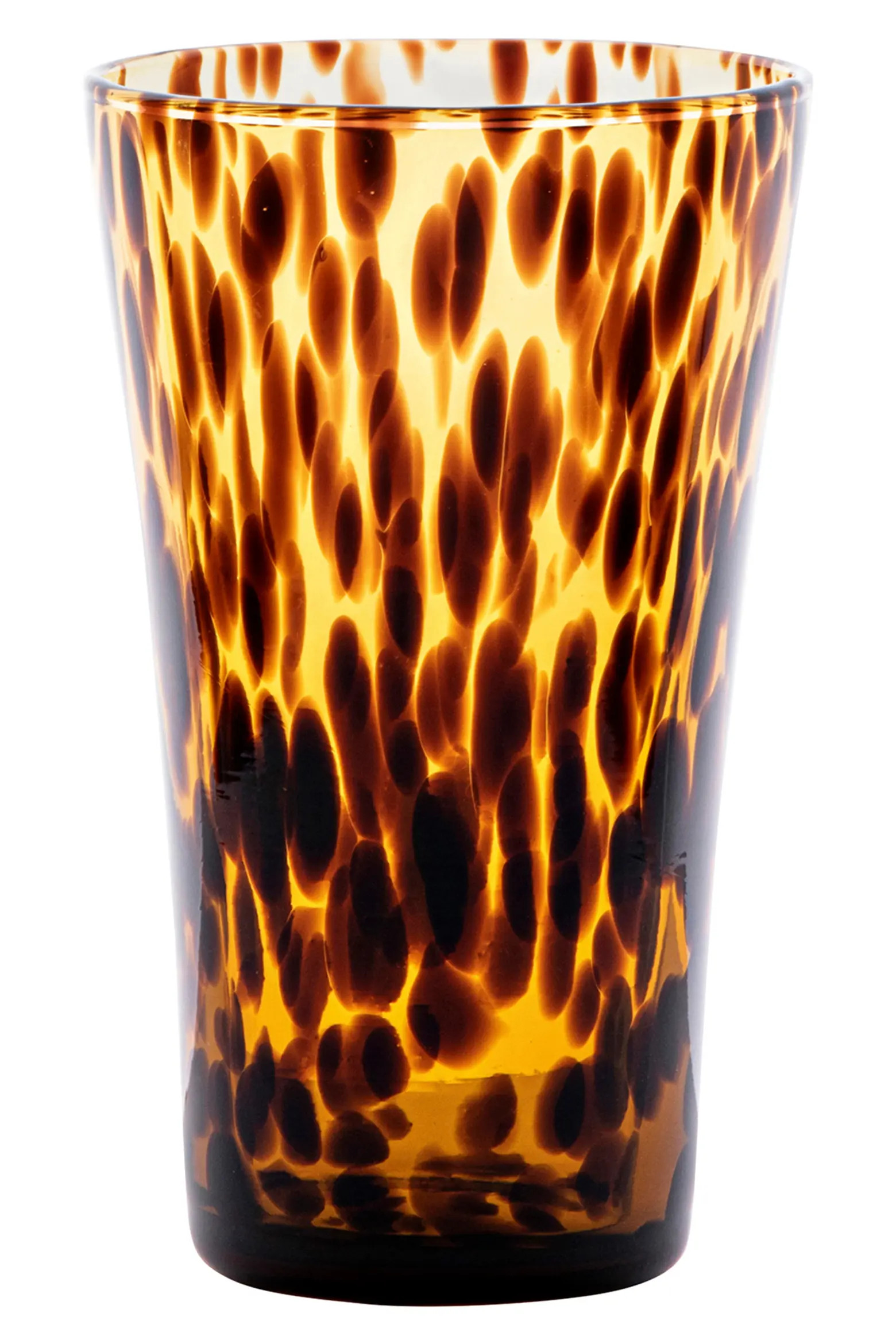 Puro Tortoiseshell Pattern Glass Tumbler | Nordstrom | Nordstrom