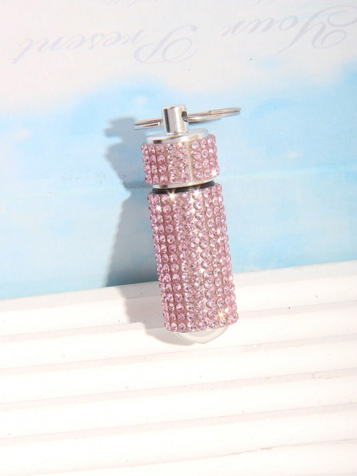 1pc Pink Rhinestone Decorated First Aid Small Medical Bag Pendant Outdoor Waterproof Mini Medical... | SHEIN