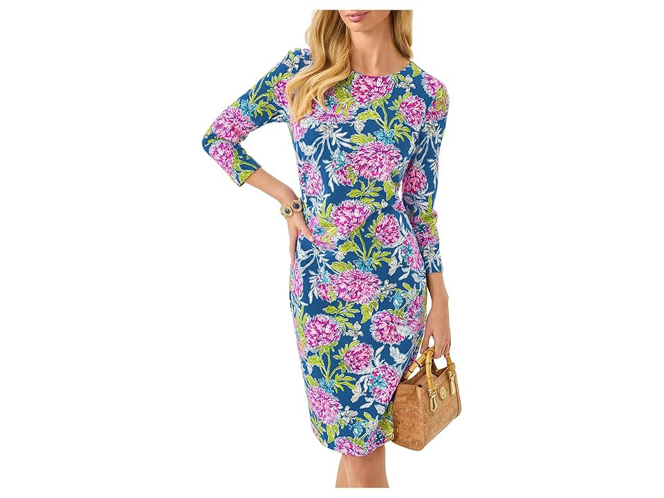 Lilly Pulitzer Kyrie Dress Women's Dress Dahlia Licious : 4, Nylon/Rayon/Spandex | Zappos
