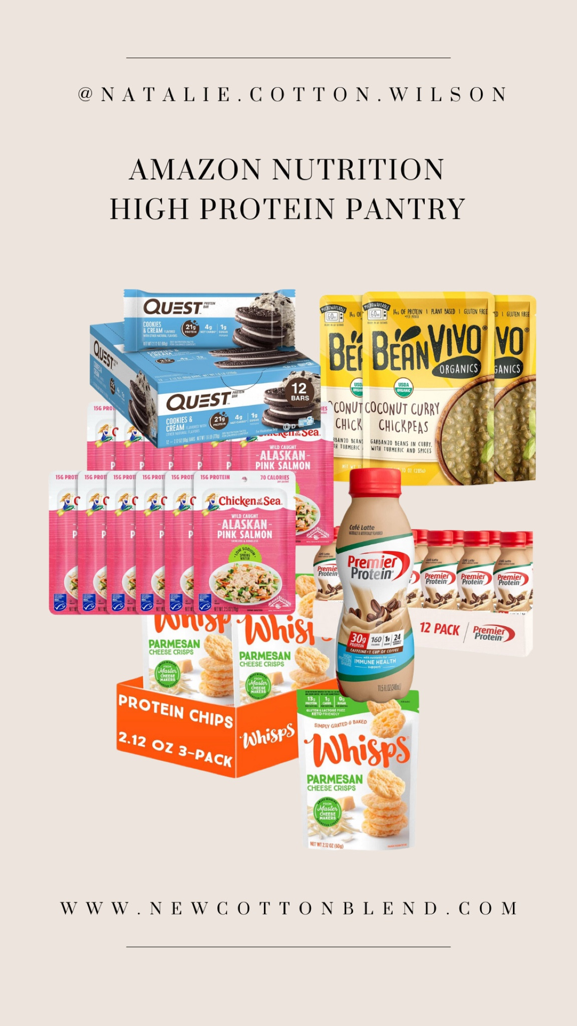 Amazon high protein pantry items for meal prep 

#LTKActive #LTKFitness