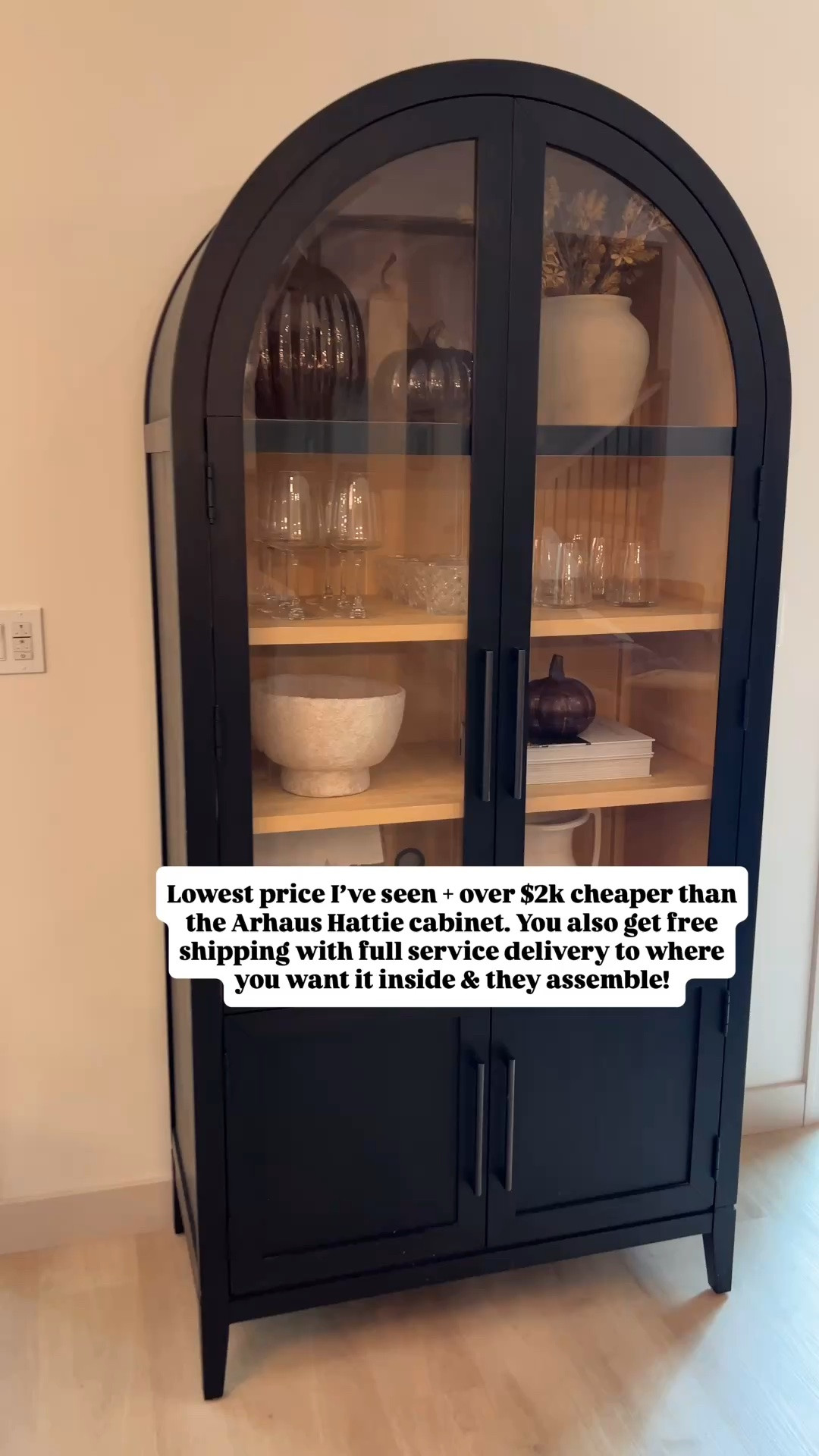 Arched Cabinet on major sale!

#LTKHome #LTKSaleAlert
