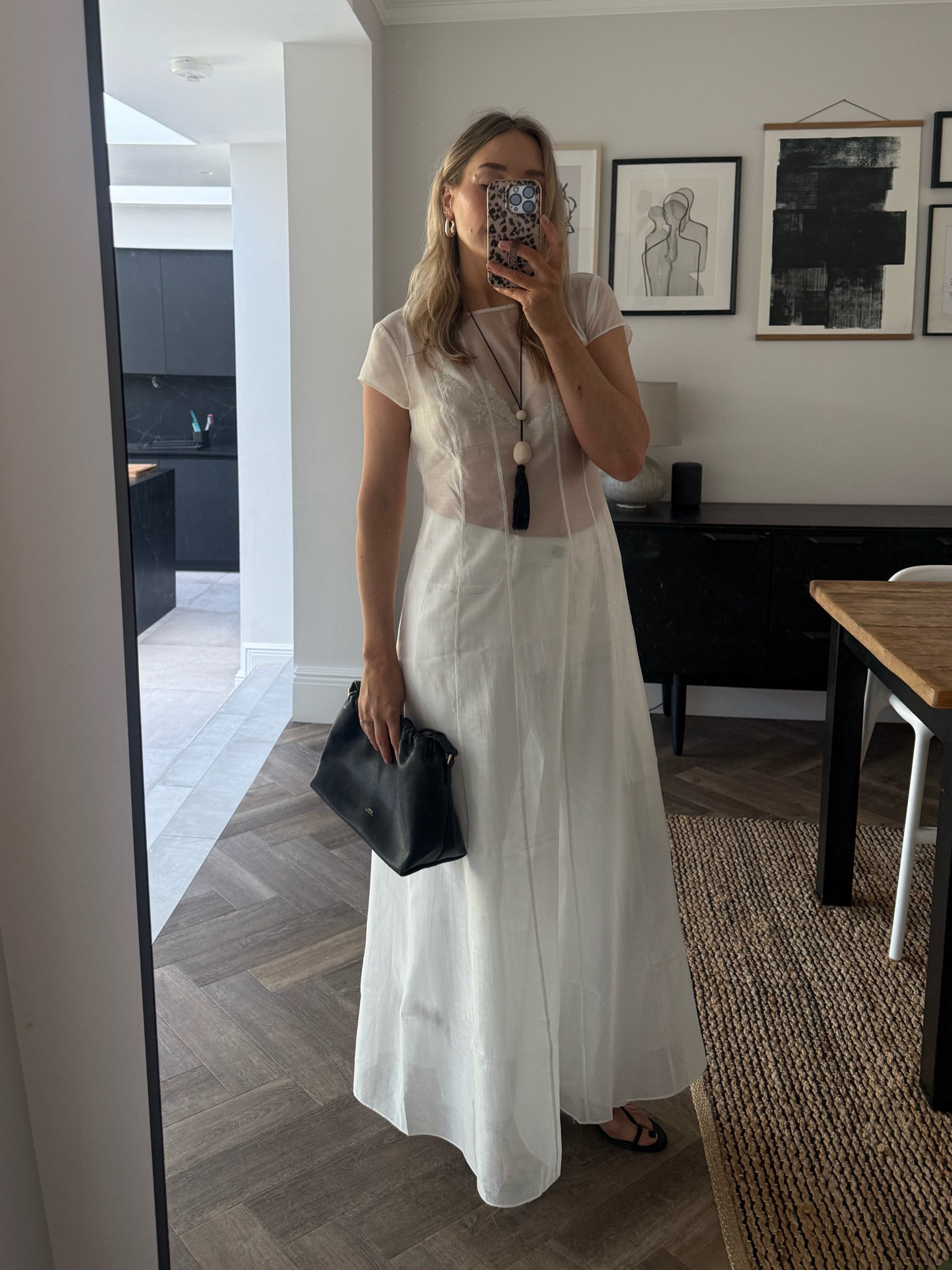 Wearing my usual size in the dress 

My bags annoys APC one and my shoes are from Next.

Summer dress
Sheer dress
Event dress
Date night 
Girls night 
Holiday dress
Festival dresss

#LTKfestival #LTKuk #LTKsummer