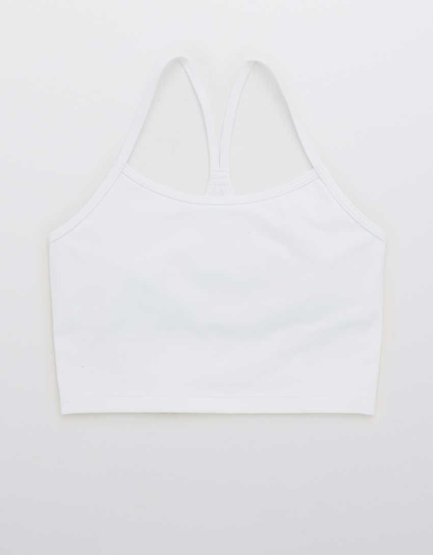 OFFLINE By Aerie The Hugger Longline Racerback Sports Bra | American Eagle Outfitters (US & CA)