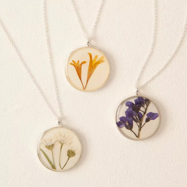 Birth Flower Necklace | UncommonGoods