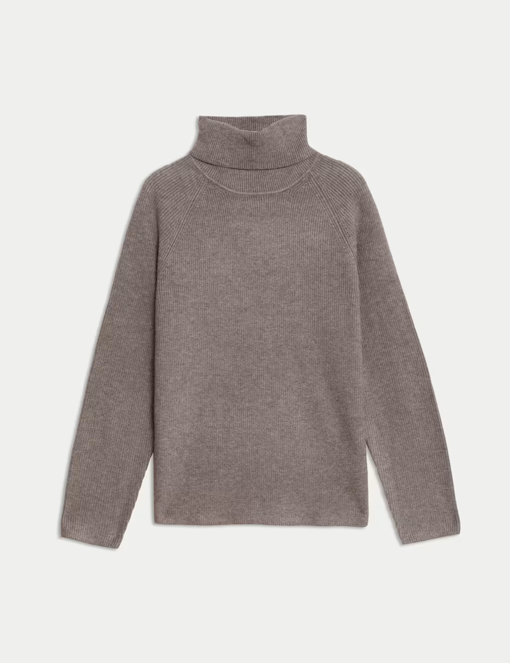 Ribbed Roll Neck Jumper | Marks & Spencer (UK)