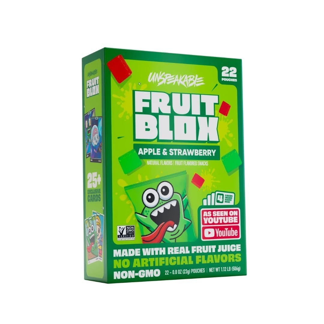 𝓕𝓻𝓾𝓲𝓽 𝓑𝓵𝓸𝔁 Unspeakable Apple Strawberry Fruit Snacks, 22 Count (Pack o... | Amazon (US)
