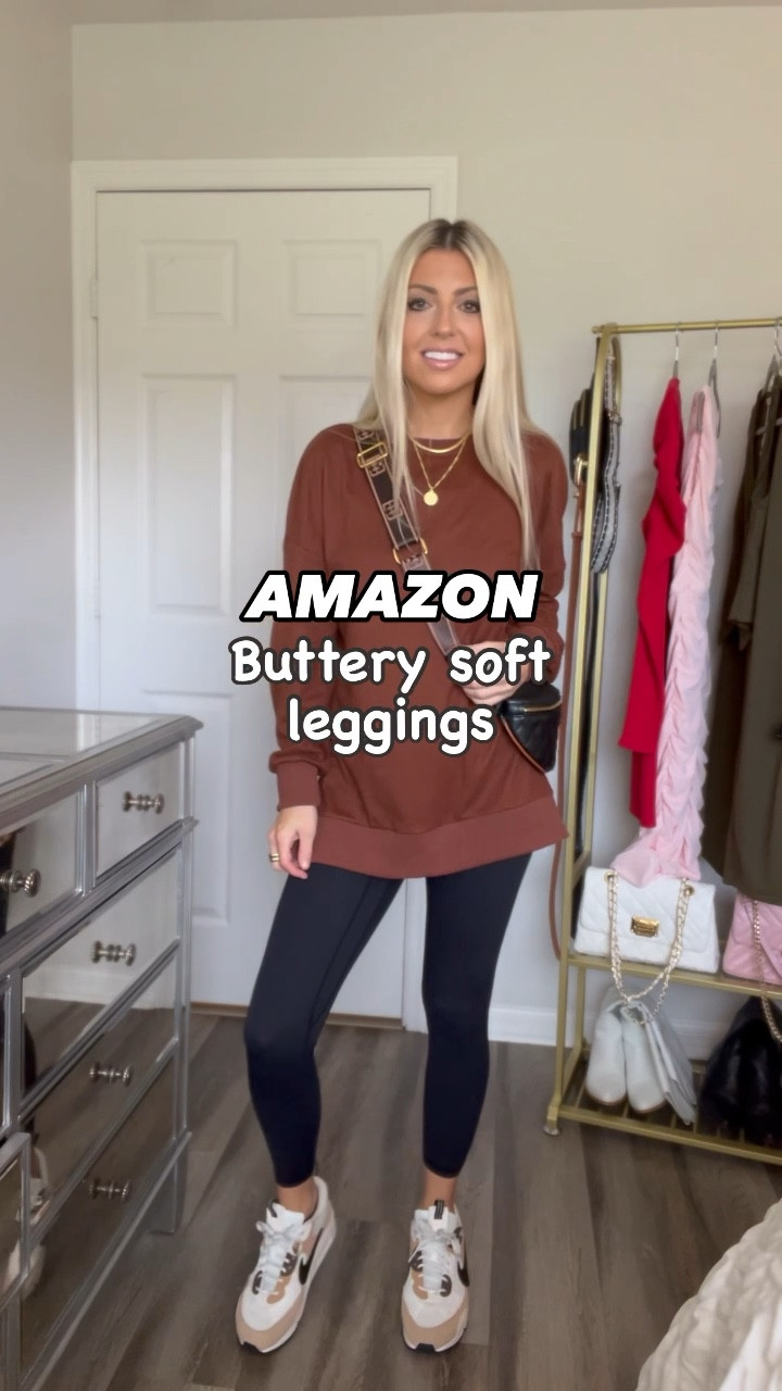 These buttery soft leggings are new favorites! They have no front seam, and the perfect amount of compression and tummy control. They come in several colors and are under $30 on Amazon Prime! 

Leggings / affordable fashion / look for less / amazon fashion must have / outfit inspo / casual style / everyday outfit / winter fashion / effortless fashion 

#leggings #casualoutfits #amazonleggings #looksforless #amazonfashionfind #affordablefashion #amazonfashion #casualstyle #comfyfashion #everydayoutfit #butterysoft #savevssplurge #amazonmusthave #budgetbabe #casaulfashion #casualchic #comfy #fleecepullover #leggingfriendly #sweatshirt #athleisure #comfystyle #pullover #crossbodybag #bestseller #sling #workoutleggings

#LTKfitness #LTKitbag #LTKshoecrush