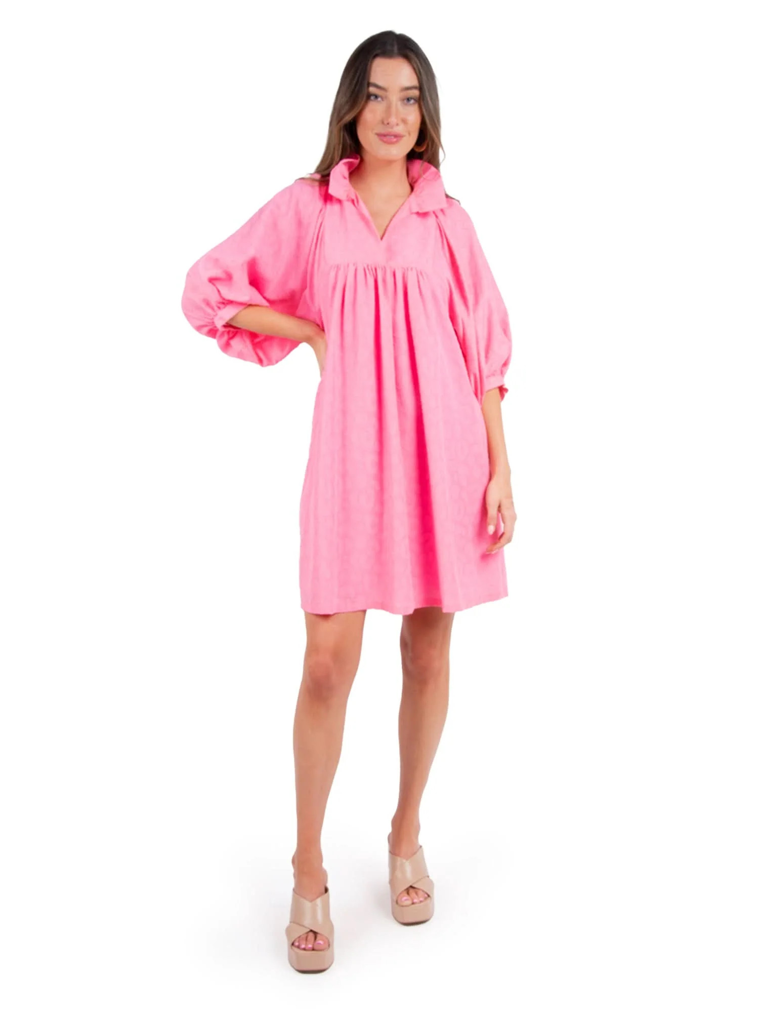 Stella Dress - Taffy Cheetah | Emily McCarthy