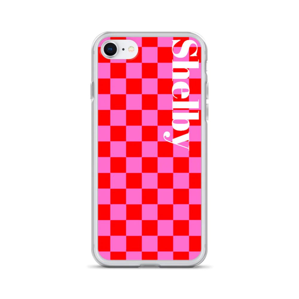 Make It Yours™ Check Pattern iPhone Case | United Monograms