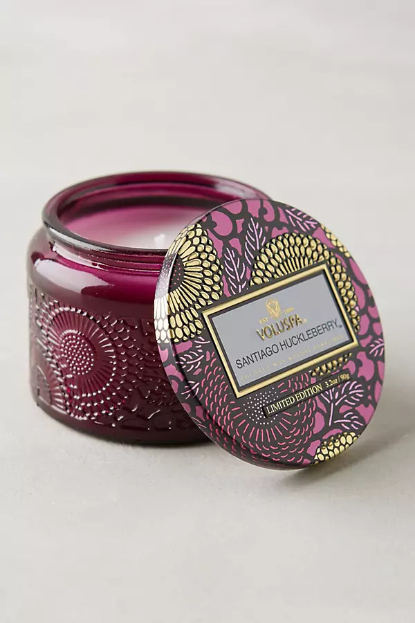 Voluspa Limited Edition Japonica Mini Candle By Voluspa in Purple | Anthropologie (US)