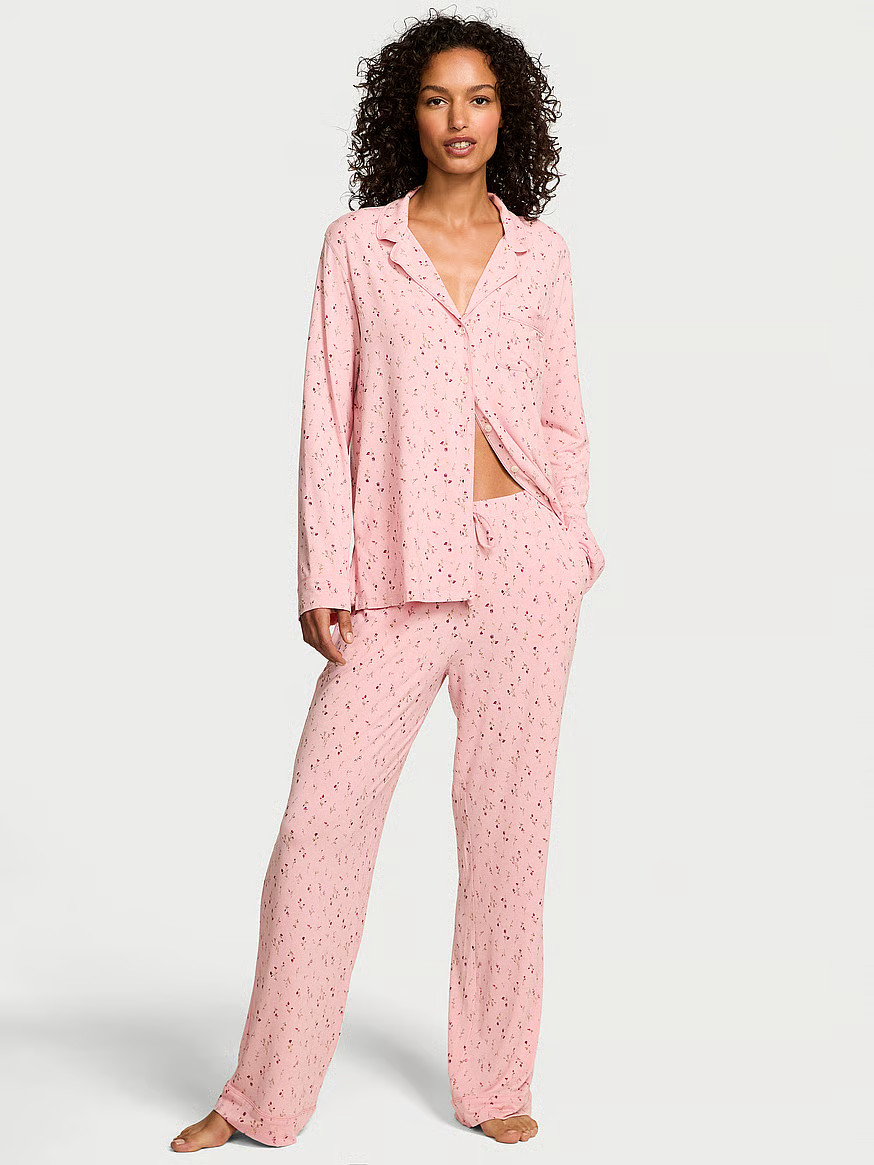 Modal Soft Long Pajama Set | Victoria's Secret (US / CA )
