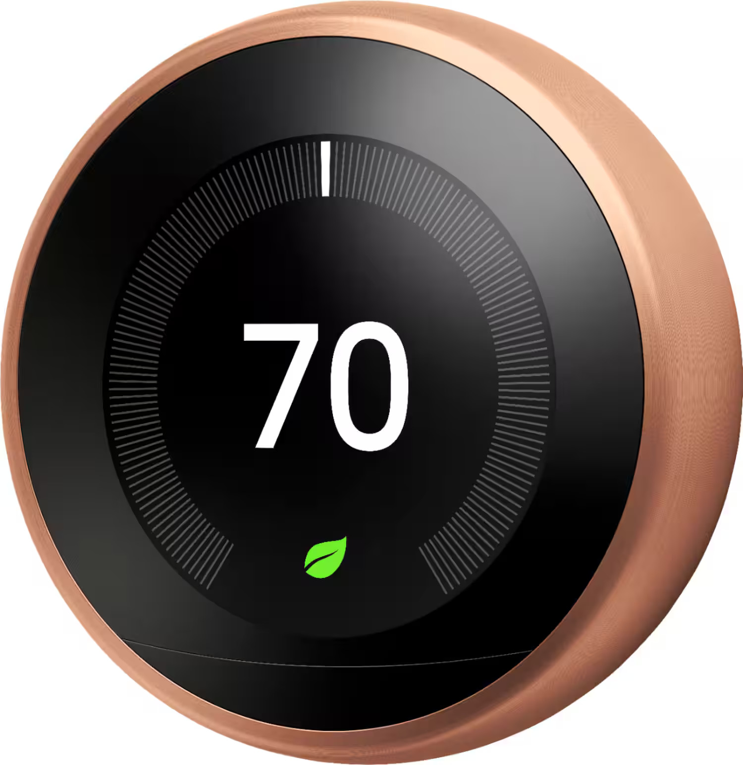 Google Nest Learning Smart Thermostat 3rd Generation Copper T3021US - Best Buy | Best Buy U.S.