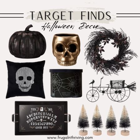 Halloween decor from Target 💀

#target #halloween #spookyseason #halloweendecor #home

#LTKHalloween #LTKhome #LTKSeasonal