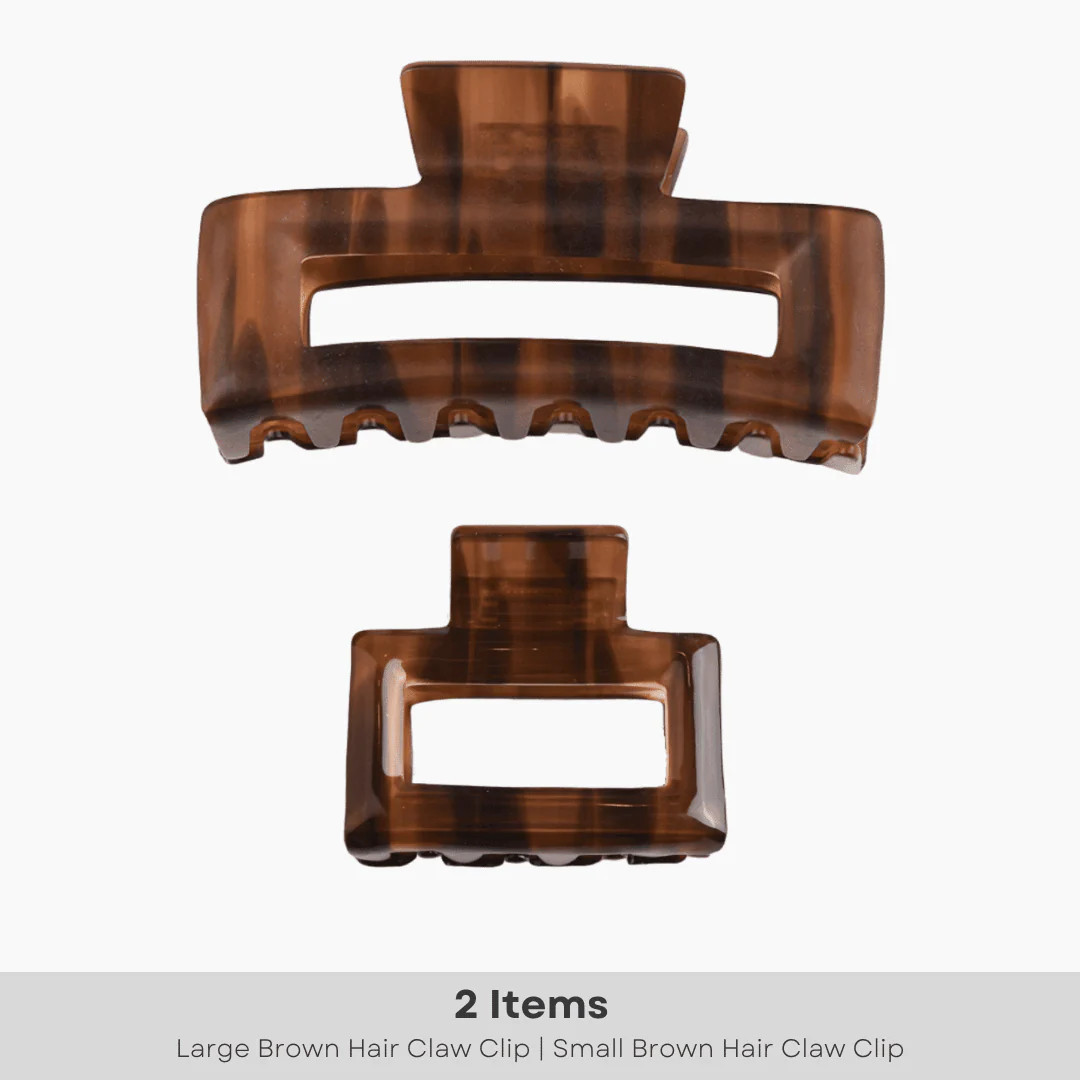Brown Hair Claw Bundle | Bombay Hair