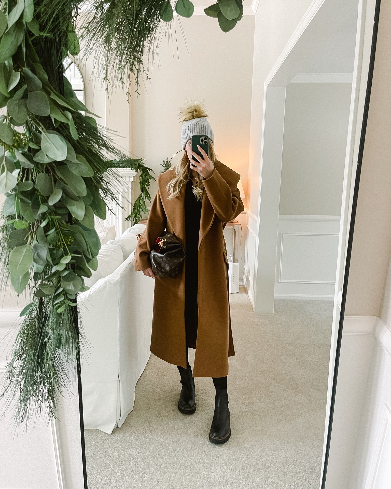 Wrap Jacket 
Chelsea boots
Waterproof boots



#LTKHoliday