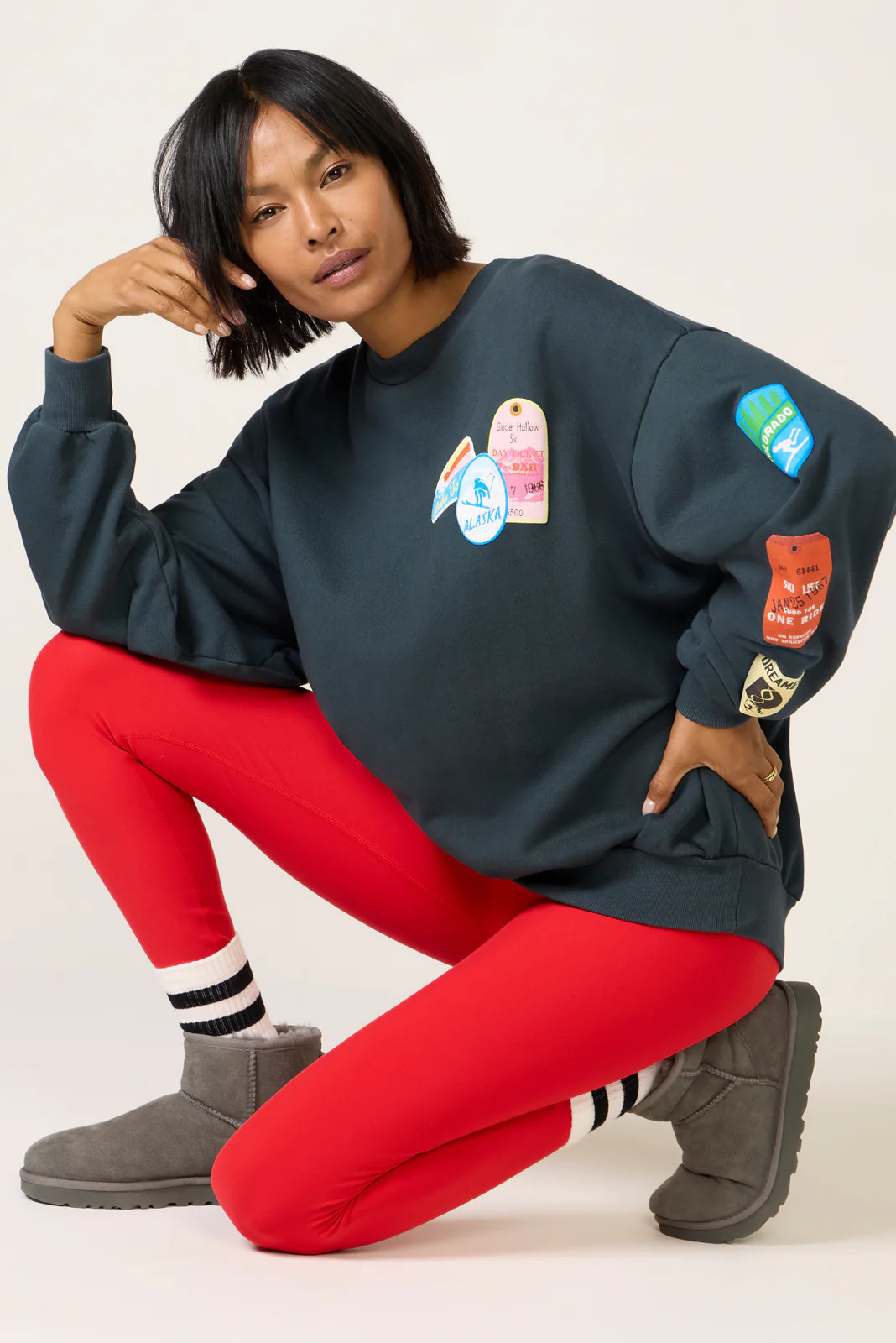 Ski Patch Sweatshirt | Evereve