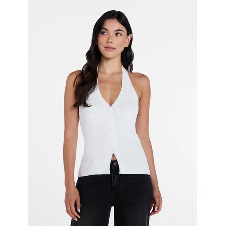 Madden NYC Women’s Halter Sweater Vest Sizes XXS-XXL | Walmart (US)