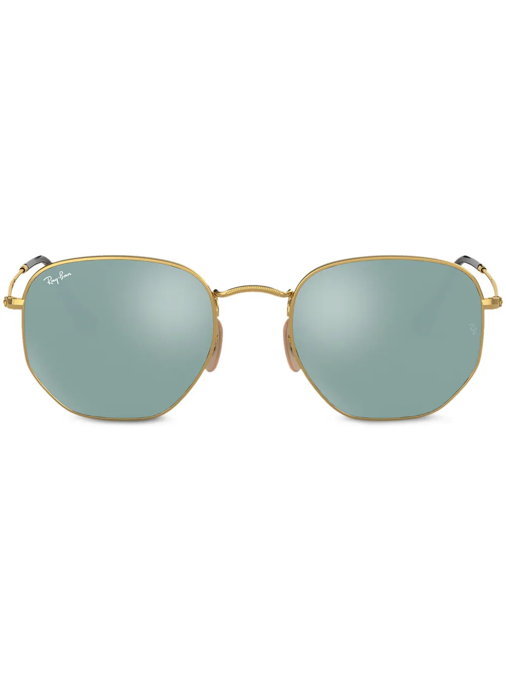 Ray-Ban Hexagonal Shaped Sunglasses - Farfetch | Farfetch Global