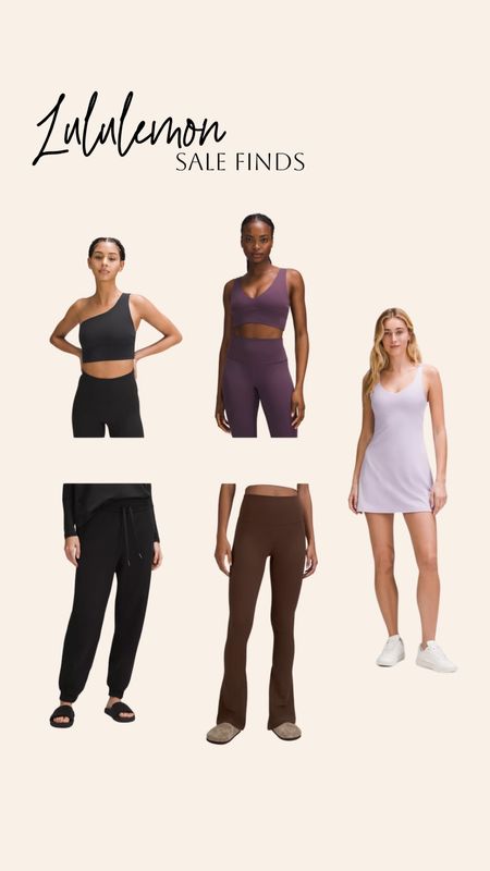 Lululemon sale finds!!! $29 sports bra! $59 mini flares- fashion- leggings- activewear- joggers- casual style- deals 

#LTKFindsUnder100 #LTKFitness #LTKStyleTip