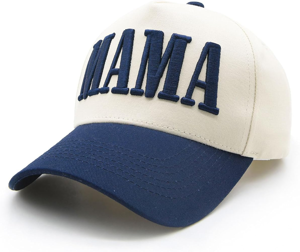 Womens Mama Trucker Hat, Vintage Snapback Mom Baseball Cap, Trendy New Mom Gifts Mothers Day Outf... | Amazon (US)