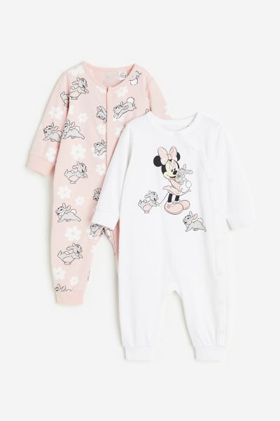 2-pack Printed Pajamas | H&M (US + CA)