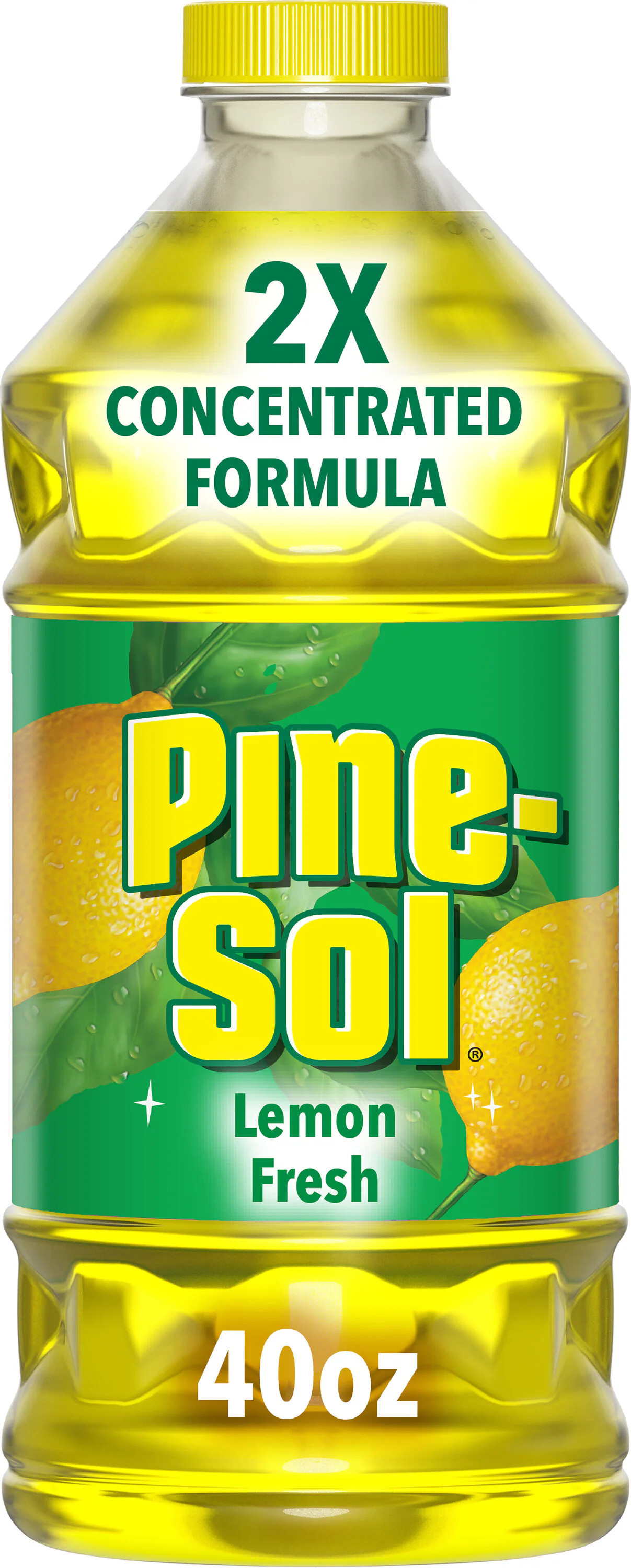 Pine-Sol 40-fl oz Lemon Disinfectant Liquid All-Purpose Cleaner | 4129460165 | Lowe's