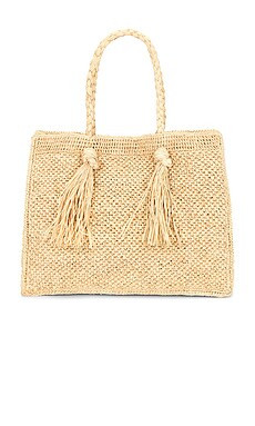 BTB Los Angeles Lucas Large Tote in Natural from Revolve.com | Revolve Clothing (Global)