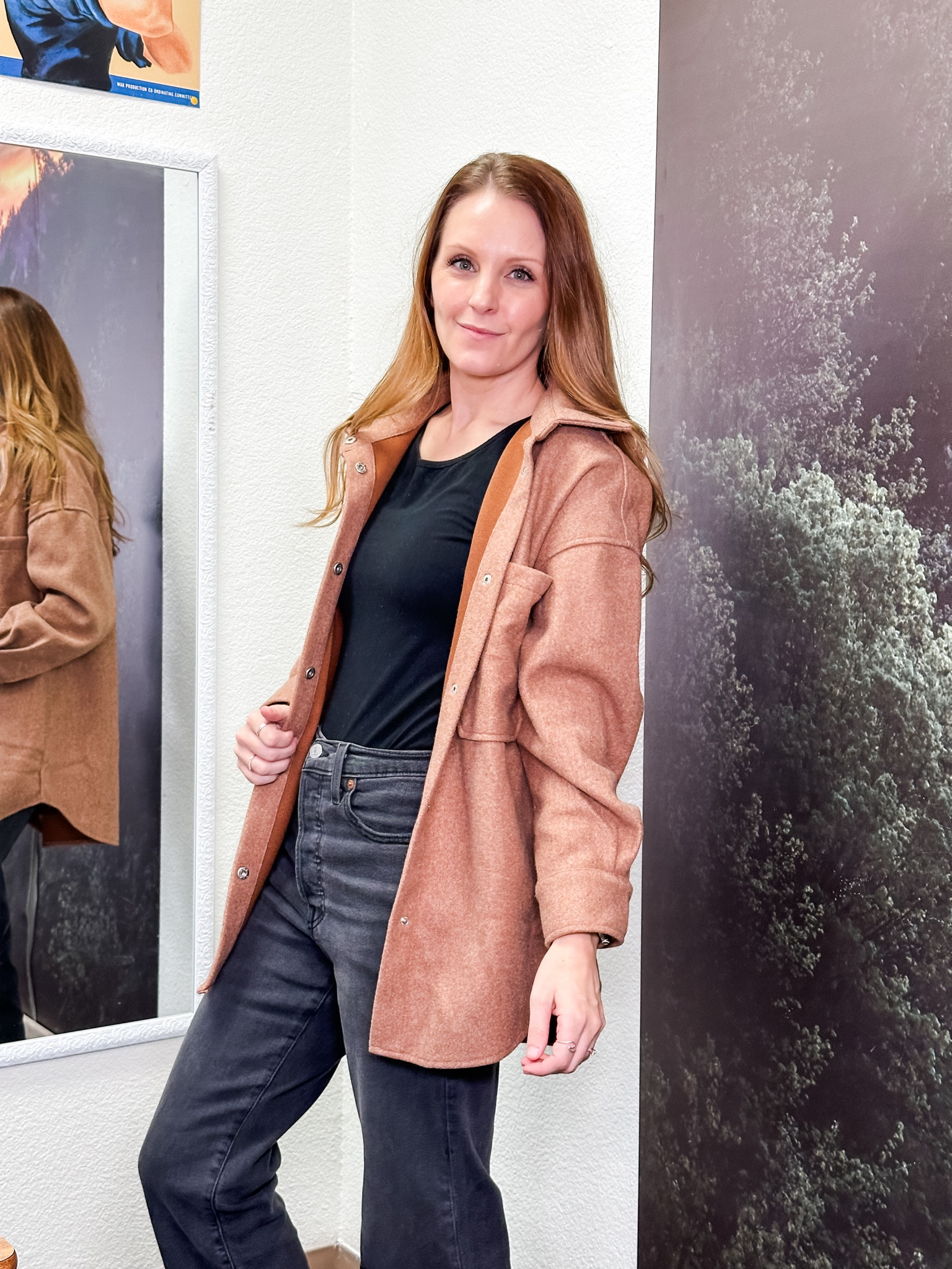 Burnt Orange Jacket: Small
Black Bodysuit: Small
Levi’s Ribcage Jeans: 27
5’3

Teacher Outfit
Teacher ootd
Work Wear
Work Outfit

#LTKfindsunder100 #LTKfindsunder50 #LTKworkwear