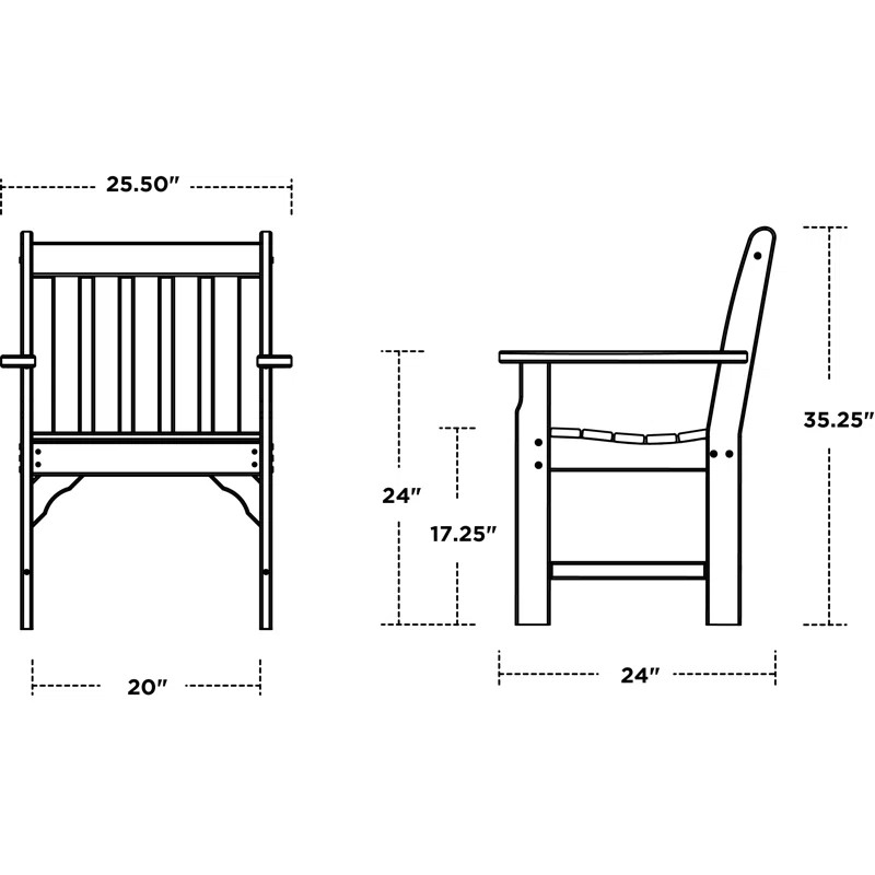 Vineyard Garden Arm Chair | Wayfair North America