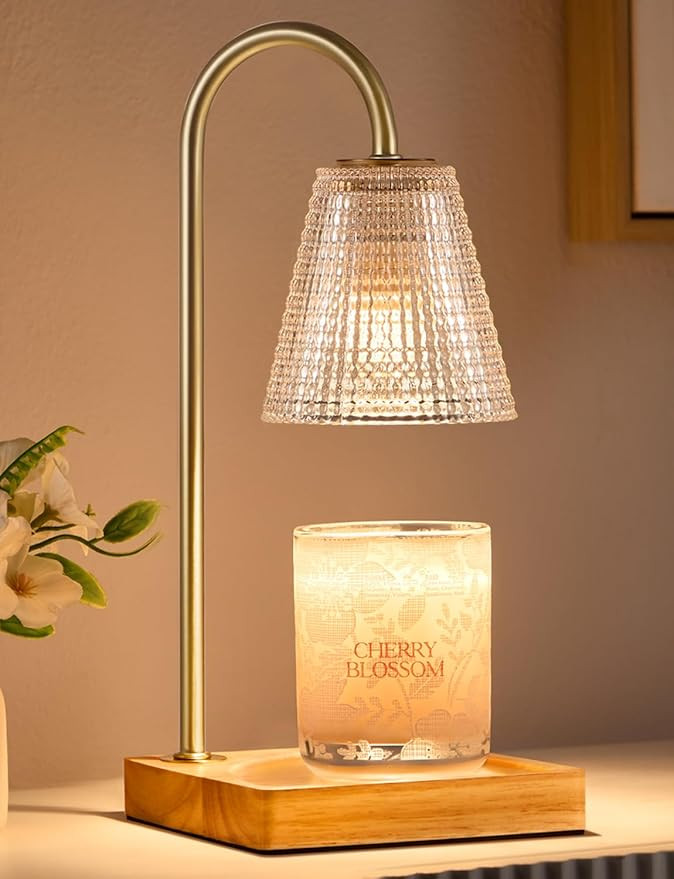 Hong-in Candle Warmer Lamp with Timer Dimmer,Birthday Gifts for Women Mom Sister,House Warming Gi... | Amazon (US)