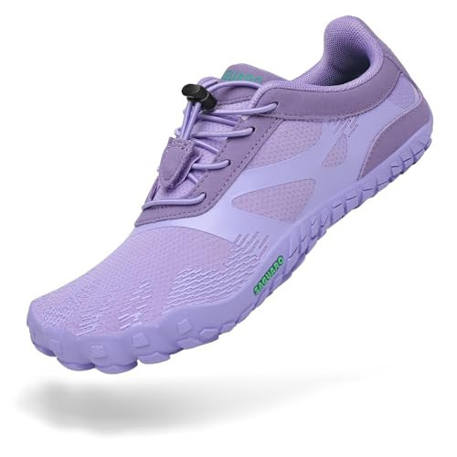 SAGUARO Barefoot Shoes Women Wide Toe Box Trail Running Shoe Womens for Walking Gym Training Sneakers Size 5.5 Women/3.5 Men | Amazon (US)